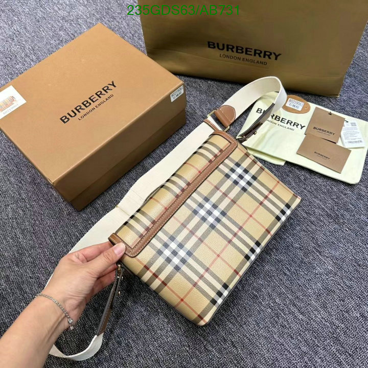 Burberry Bag-(Mirror)-Crossbody- Code: AB731 $: 235USD