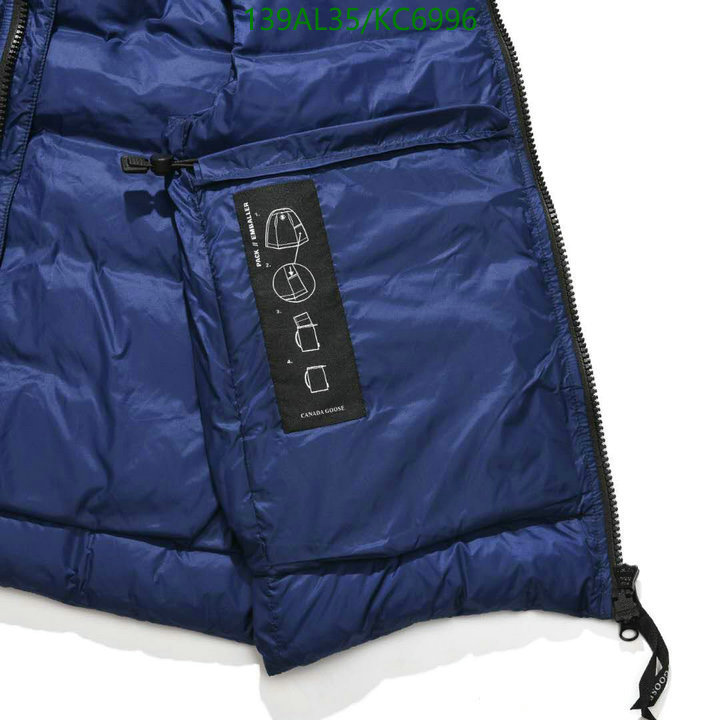 Down jacket Men-Canada Goose Code: KC6996 $: 139USD