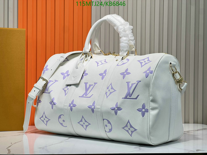 LV Bag-(4A)-Keepall BandouliRe 45-50- Code: KB6846 $: 115USD