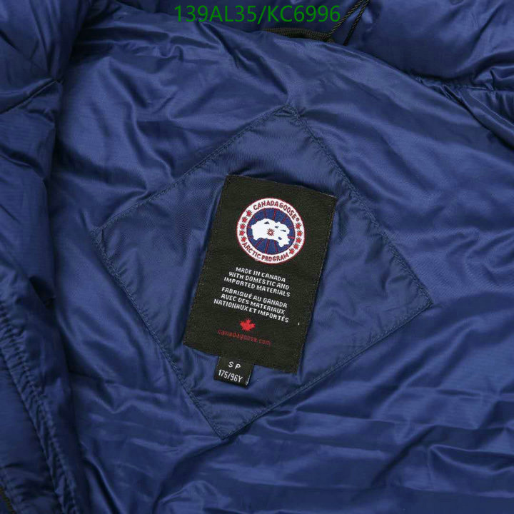 Down jacket Men-Canada Goose Code: KC6996 $: 139USD