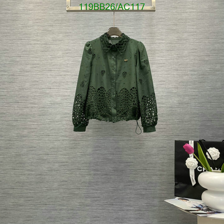 Clothing-Valentino Code: AC117 $: 119USD