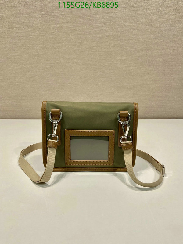 Prada Bag-(Mirror)-Crossbody- Code: KB6895 $: 115USD