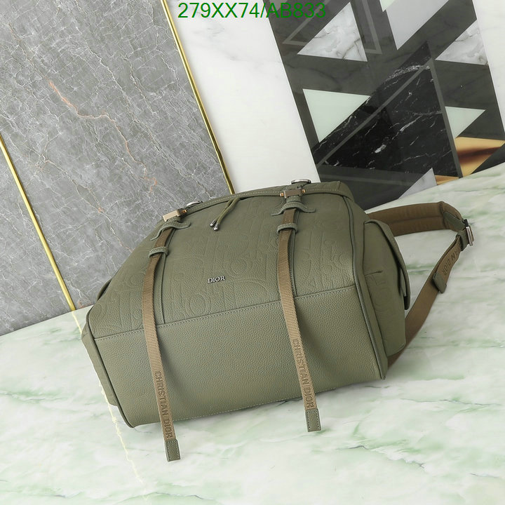 Dior Bag-(Mirror)-Backpack- Code: AB833 $: 279USD