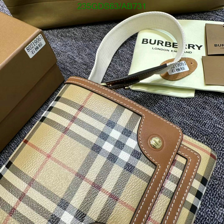 Burberry Bag-(Mirror)-Crossbody- Code: AB731 $: 235USD