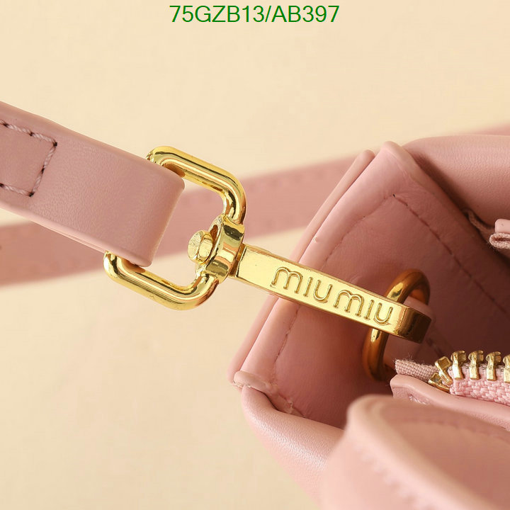 Miu Miu Bag-(4A)-Handbag- Code: AB397 $: 75USD