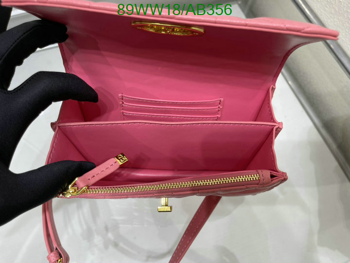 Dior Bag-(4A)-Caro- Code: AB356 $: 89USD