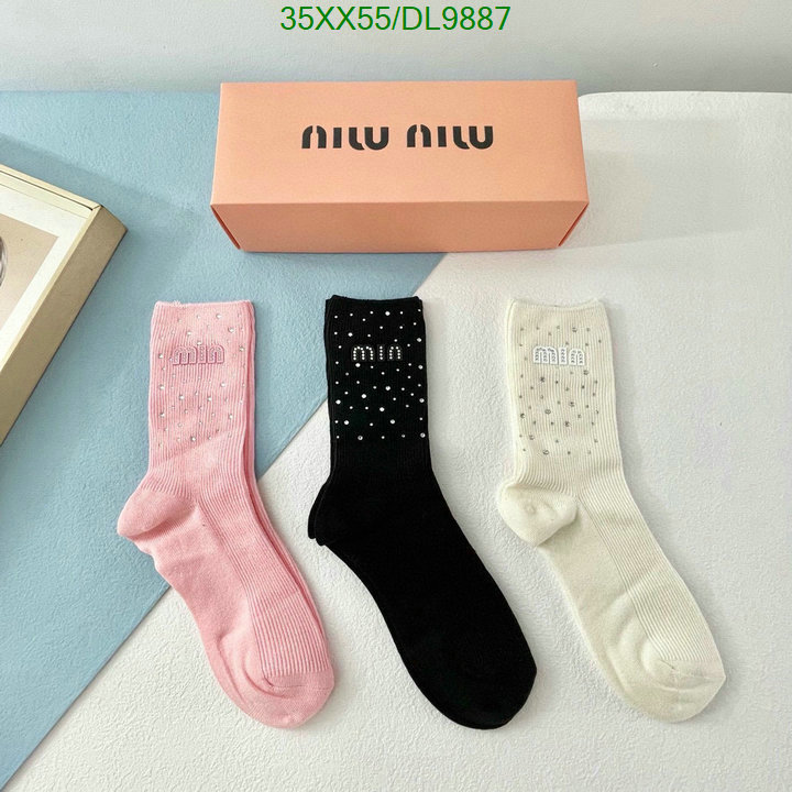 Sock-Miu Miu Code: DL9887 $: 35USD