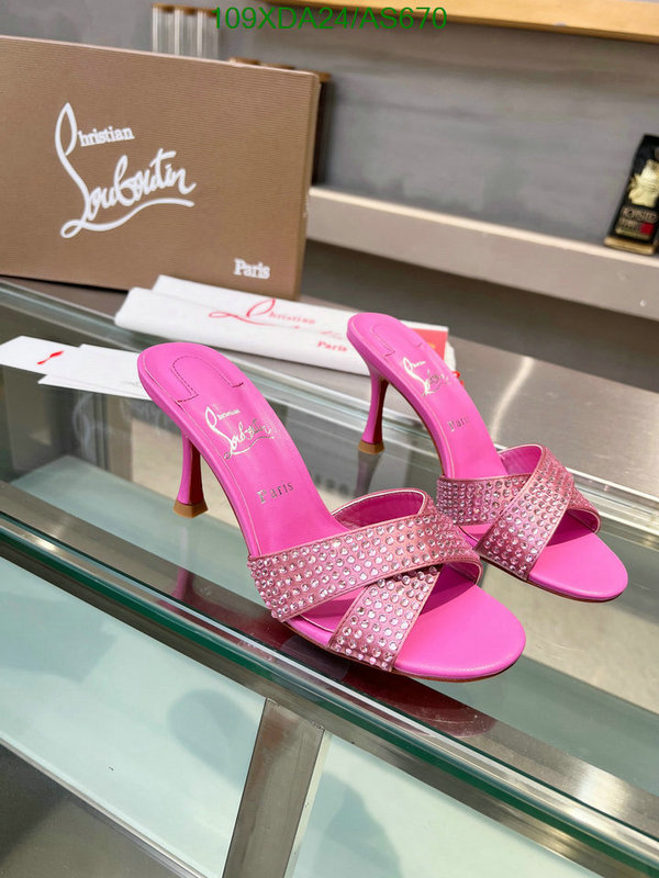 Women Shoes-Christian Louboutin Code: AS670 $: 109USD