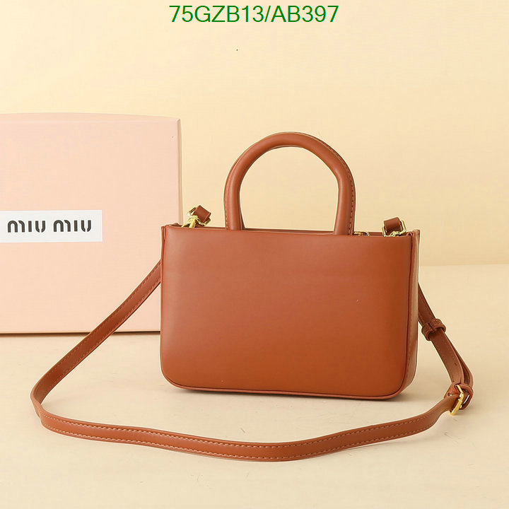 Miu Miu Bag-(4A)-Crossbody- Code: AB397 $: 75USD