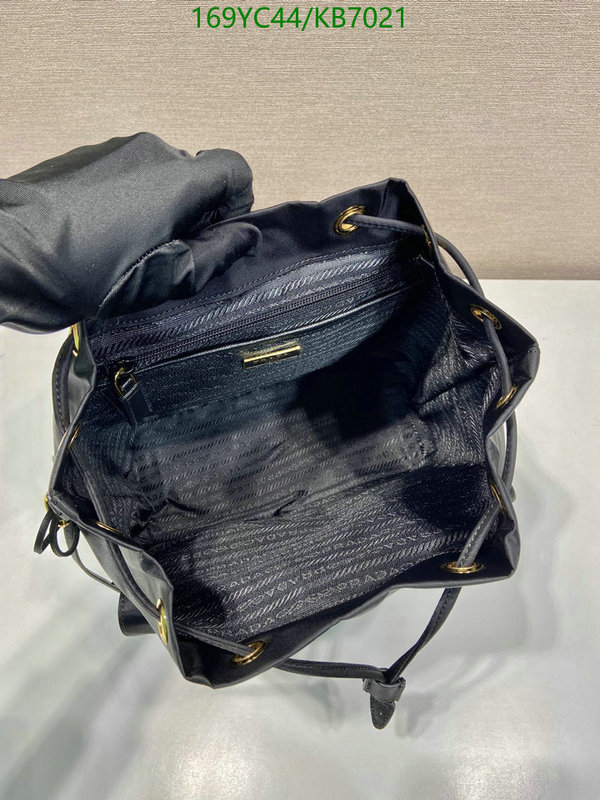 Prada Bag-(Mirror)-Backpack- Code: KB7021 $: 169USD