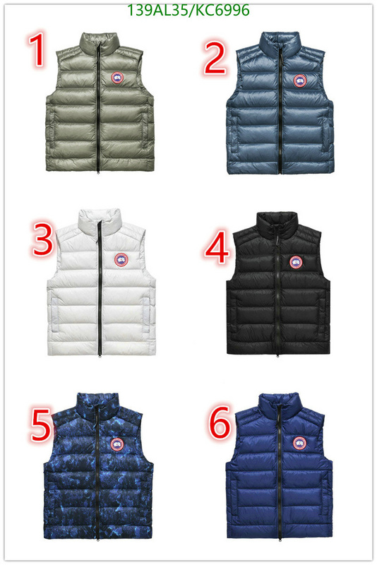 Down jacket Men-Canada Goose Code: KC6996 $: 139USD