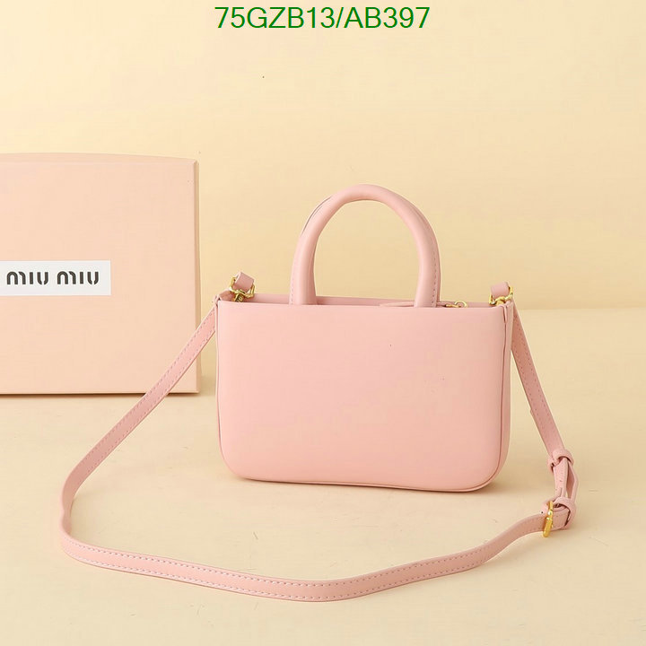 Miu Miu Bag-(4A)-Crossbody- Code: AB397 $: 75USD