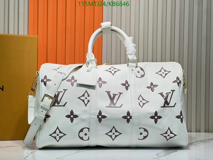 LV Bag-(4A)-Keepall BandouliRe 45-50- Code: KB6846 $: 115USD