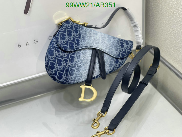 Dior Bag-(4A)-Saddle- Code: AB351 $: 99USD