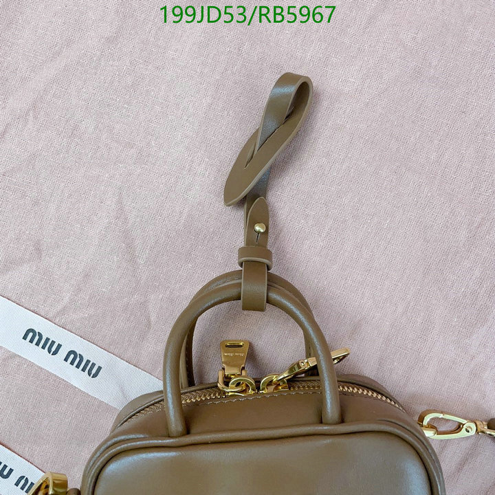 Miu Miu Bag-(Mirror)-Crossbody- Code: RB5967 $: 199USD