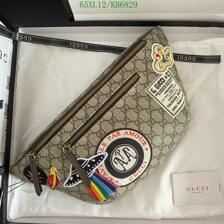 Gucci Bag-(4A)-Belt Bag-Chest Bag-- Code: KB6829 $: 65USD