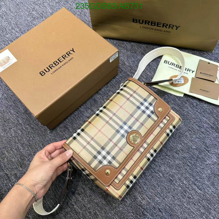 Burberry Bag-(Mirror)-Crossbody- Code: AB731 $: 235USD