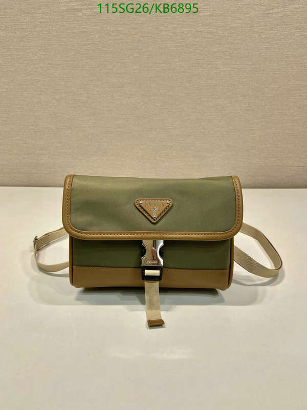 Prada Bag-(Mirror)-Crossbody- Code: KB6895 $: 115USD