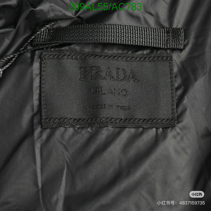 Down jacket Men-Prada Code: AC783 $: 209USD