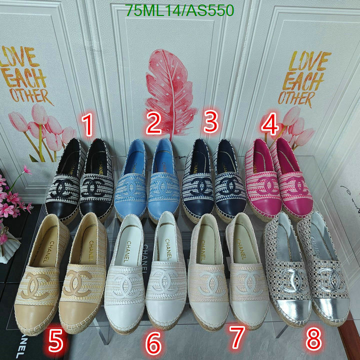 Women Shoes-Chanel Code: AS550 $: 75USD