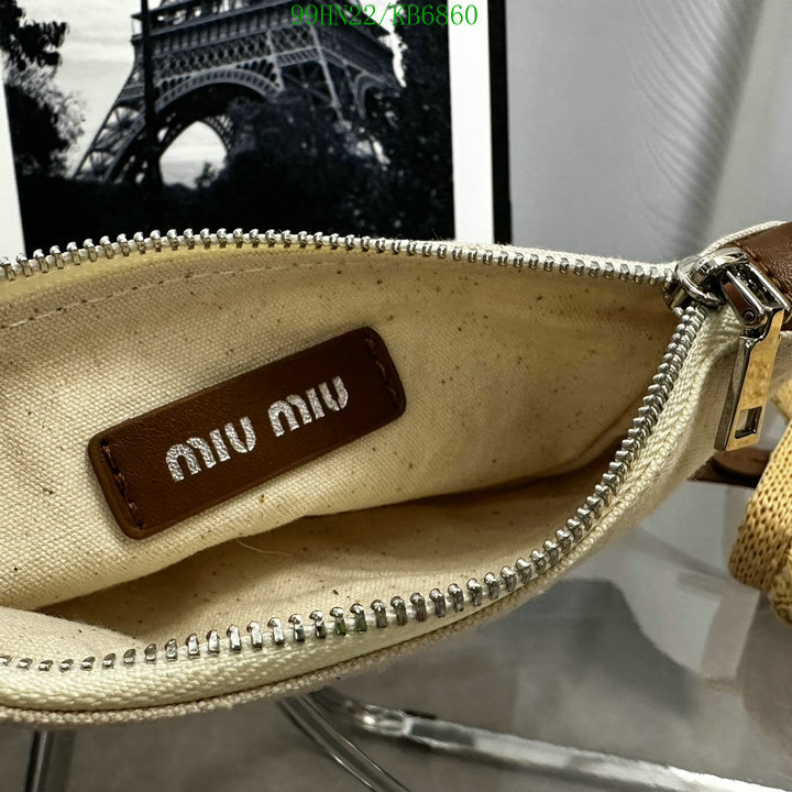 Miu Miu Bag-(4A)-Handbag- Code: KB6860 $: 99USD