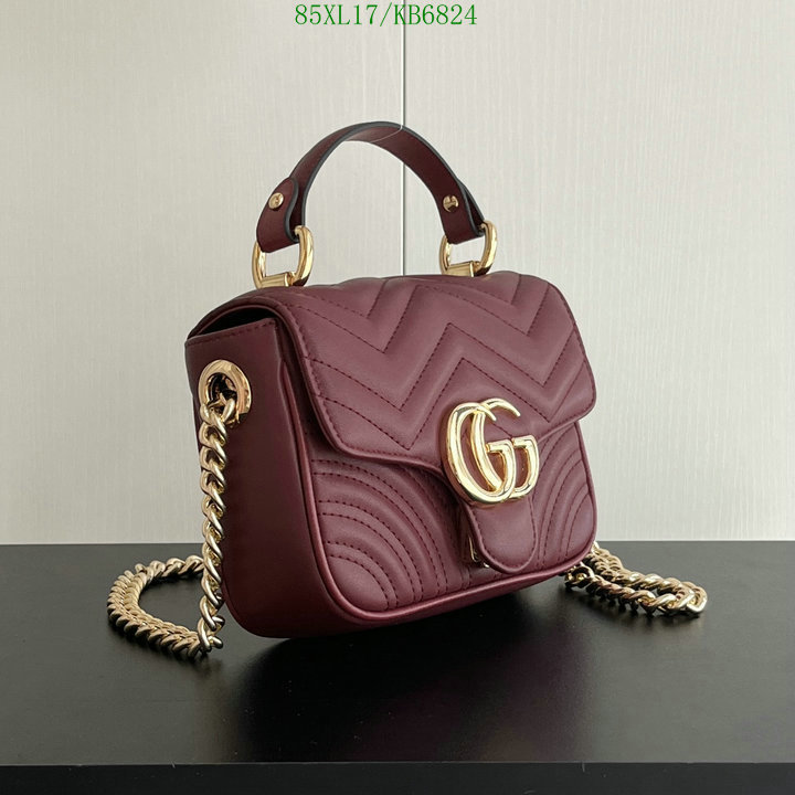 Gucci Bag-(4A)-Marmont Code: KB6824 $: 85USD