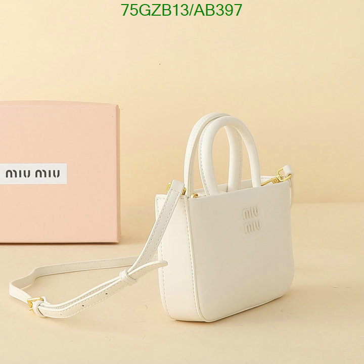 Miu Miu Bag-(4A)-Handbag- Code: AB397 $: 75USD