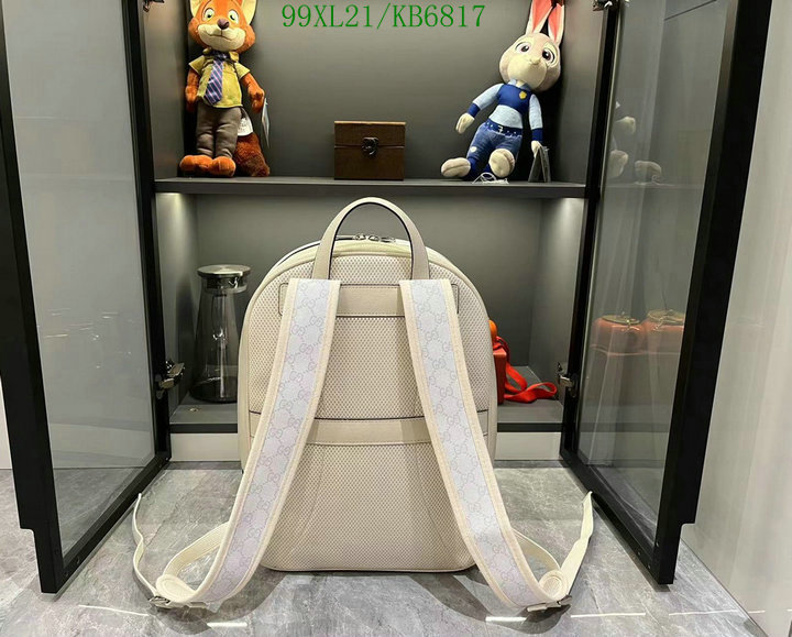 Gucci Bag-(4A)-Backpack- Code: KB6817 $: 99USD