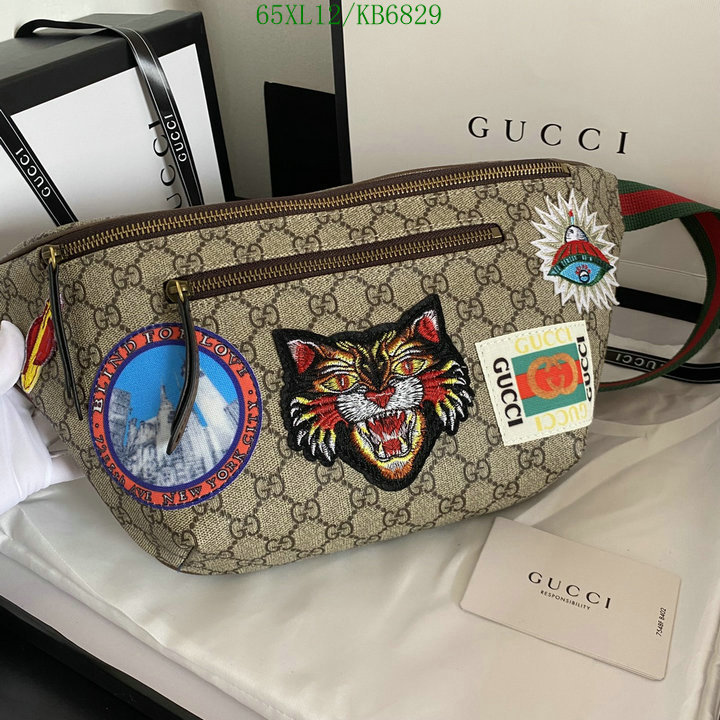 Gucci Bag-(4A)-Belt Bag-Chest Bag-- Code: KB6829 $: 65USD