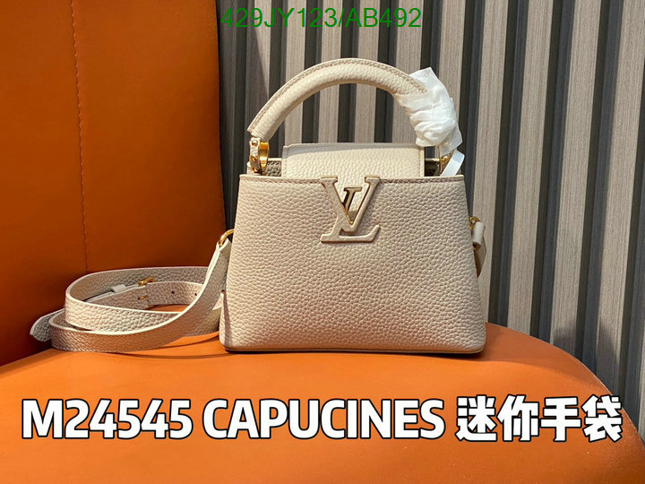 LV Bag-(Mirror)-Handbag- Code: AB492