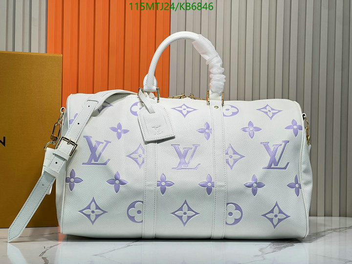 LV Bag-(4A)-Keepall BandouliRe 45-50- Code: KB6846 $: 115USD