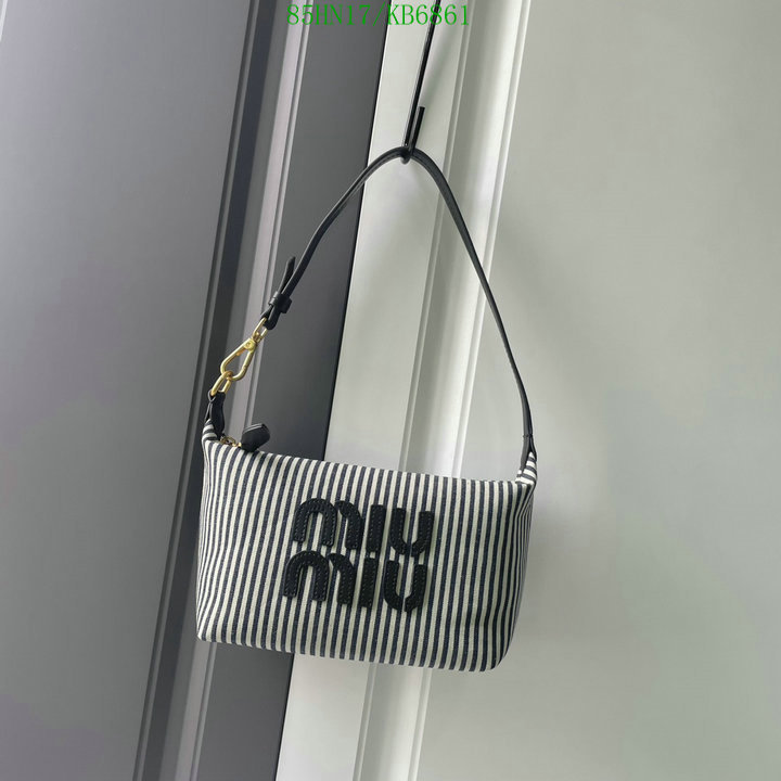 Miu Miu Bag-(4A)-Handbag- Code: KB6861 $: 85USD