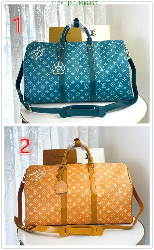 LV Bag-(4A)-Keepall BandouliRe 45-50- Code: KB6856 $: 115USD