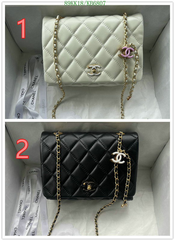 Chanel Bag-(4A)-Crossbody- Code: KB6807 $: 89USD