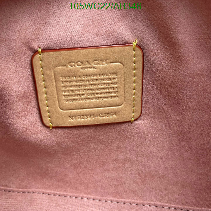 Coach Bag-(4A)-Crossbody- Code: AB346 $: 105USD