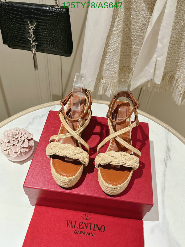 Women Shoes-Valentino Code: AS647 $: 125USD