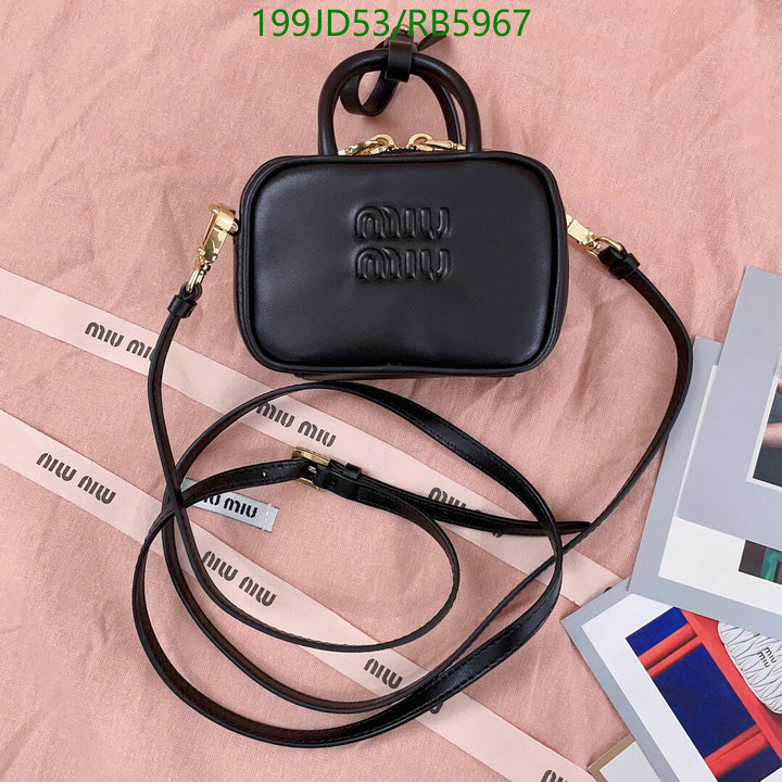 Miu Miu Bag-(Mirror)-Crossbody- Code: RB5967 $: 199USD