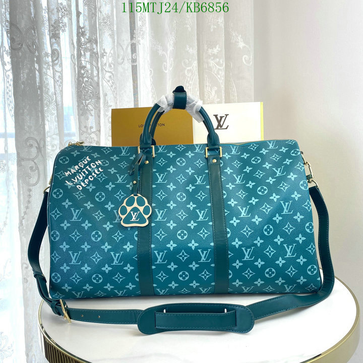 LV Bag-(4A)-Keepall BandouliRe 45-50- Code: KB6856 $: 115USD