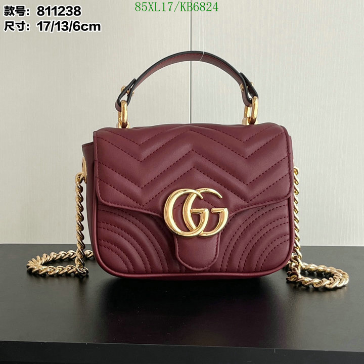 Gucci Bag-(4A)-Marmont Code: KB6824 $: 85USD