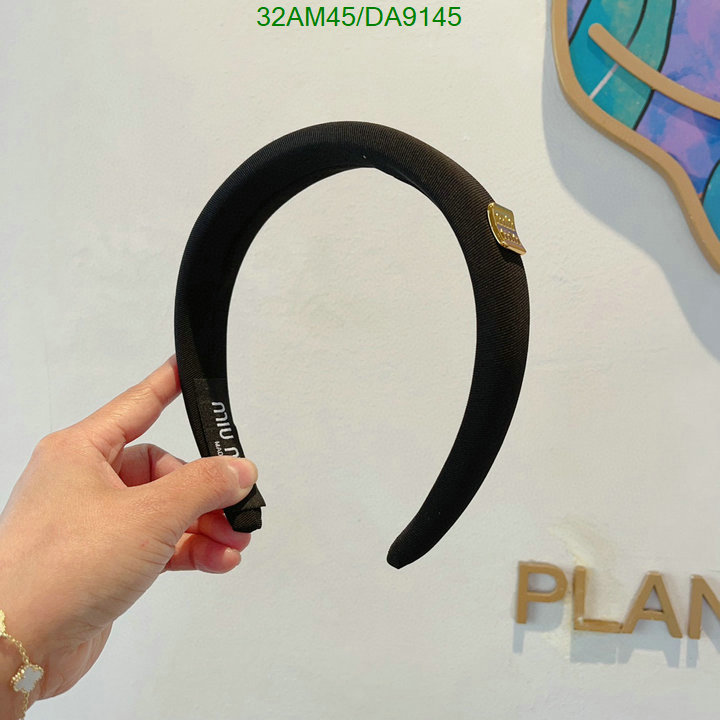 Headband-MIU MIU Code: DA9145 $: 32USD