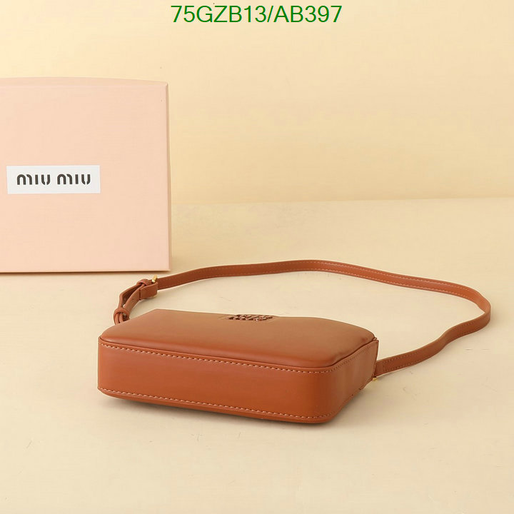 Miu Miu Bag-(4A)-Handbag- Code: AB397 $: 75USD