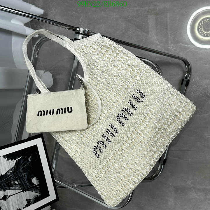 Miu Miu Bag-(4A)-Handbag- Code: KB6860 $: 99USD