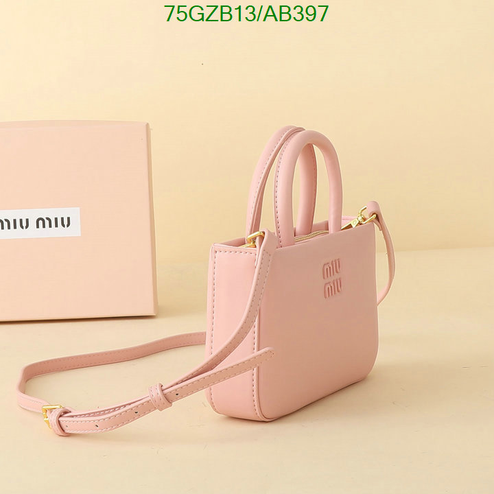 Miu Miu Bag-(4A)-Handbag- Code: AB397 $: 75USD