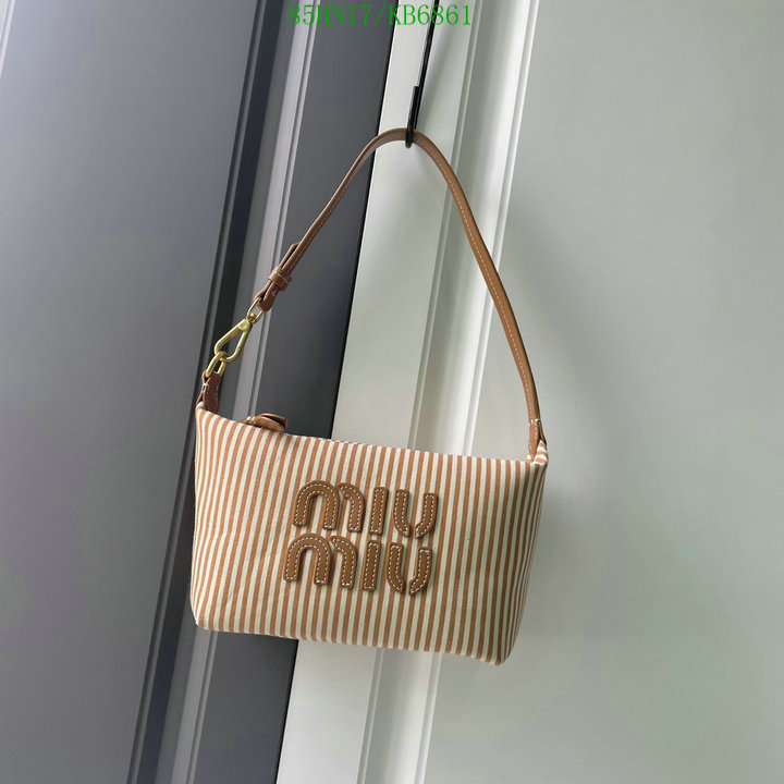 Miu Miu Bag-(4A)-Handbag- Code: KB6861 $: 85USD