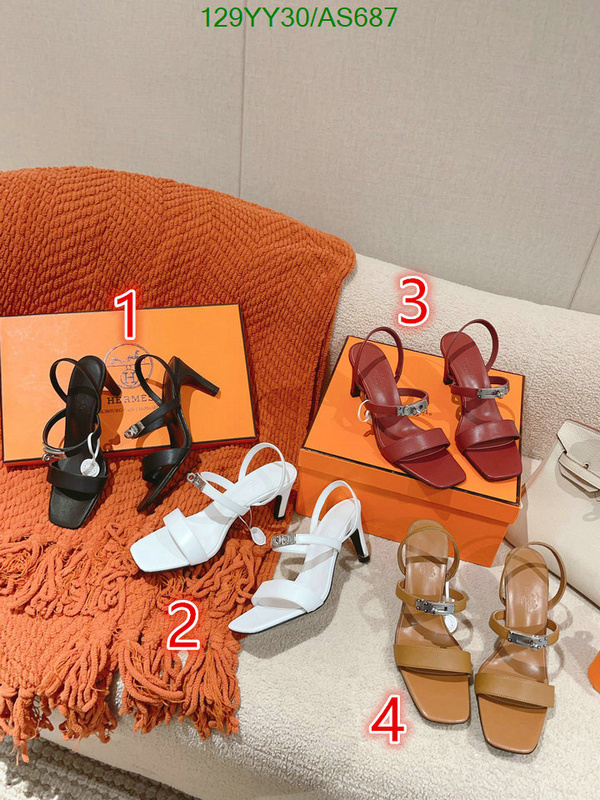 Women Shoes-Hermes Code: AS687 $: 129USD