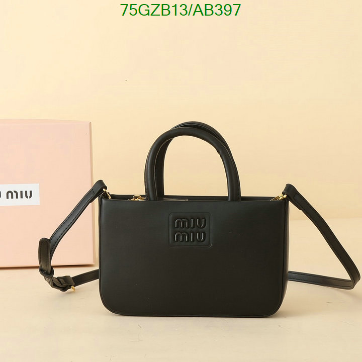 Miu Miu Bag-(4A)-Handbag- Code: AB397 $: 75USD