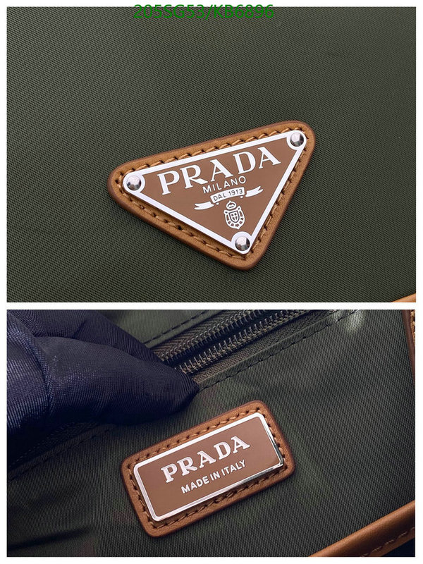 Prada Bag-(Mirror)-Backpack- Code: KB6896 $: 205USD