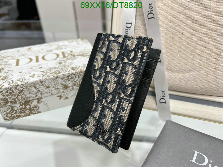 Dior Bag-(Mirror)-Wallet- Code: DT8820 $: 69USD