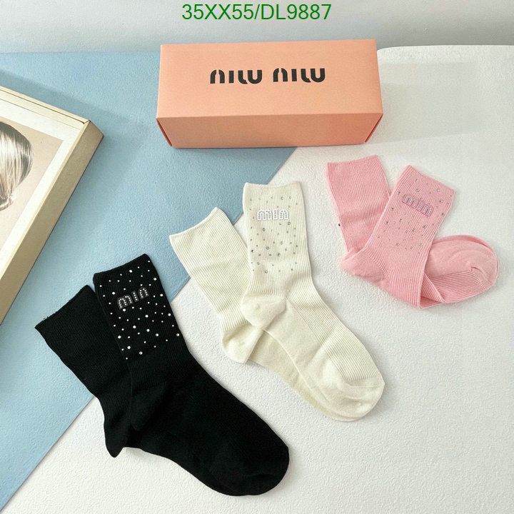 Sock-Miu Miu Code: DL9887 $: 35USD