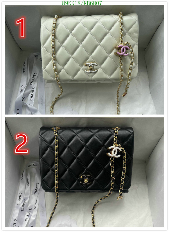 Chanel Bag-(4A)-Crossbody- Code: KB6807 $: 89USD